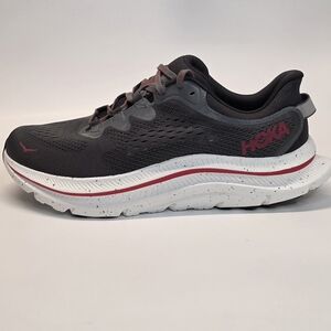 New Hoka One One Kawana 2 Running Sneakers Gray/Red Men Size 11D
